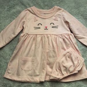 Long sleeve kitty dress